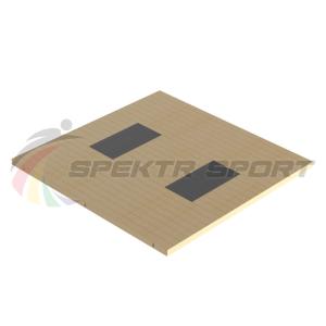 Купить Помост тяжелоатлетический 3х3х0,1м, рез. амортизаторы 1х0,5х0,04м в Инзе 