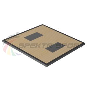 Купить Помост тяжелоатлетический с окантовкой 3х3х0,1м, рез. амортизаторы 1х0,5х0,04м в Инзе 