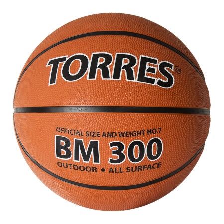 Купить Мяч баскетбольный  "TORRES BM300" р.3  в Инзе 
