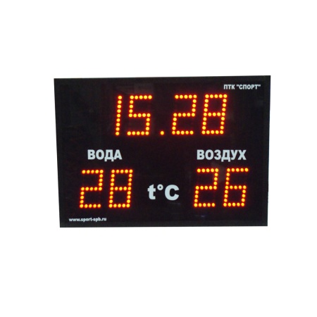 Купить Часы-термометр СТ1.13-2t для бассейна в Инзе 