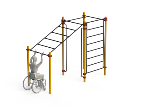 Купить Спортивный комплекс для инвалидов-колясочников WRK-D15_76mm в Инзе 