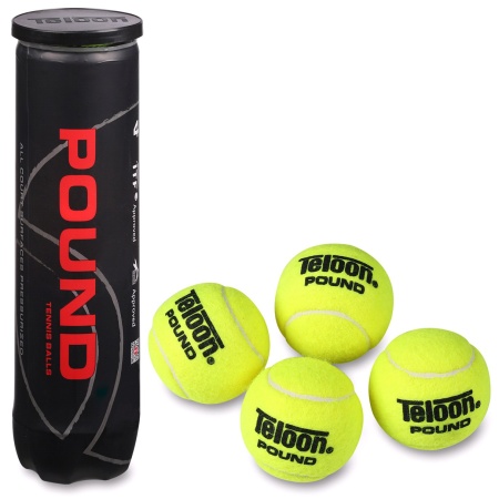 Купить Мяч для большого тенниса Teloon 828Т Р4  (4 шт) в Инзе 