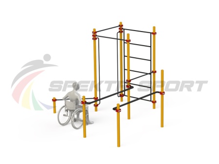 Купить Спортивный комплекс для инвалидов-колясочников WRK-D18_76mm в Инзе 