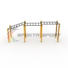 Купить Рукоход Воркаут с изменением высоты SP WRK-25_76mm в Инзе 